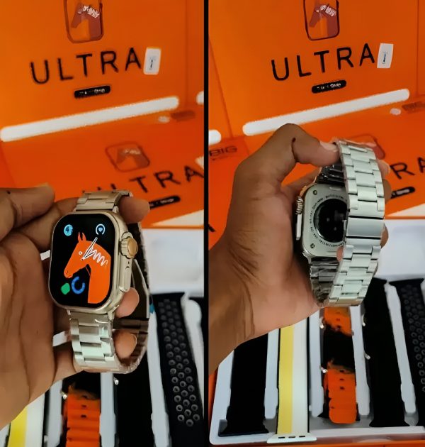 7 In 1 Ultra Smart Watch Ultra With Multiple Features (random Color)