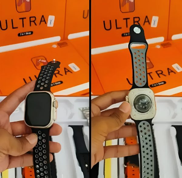 7 In 1 Ultra Smart Watch Ultra With Multiple Features (random Color)